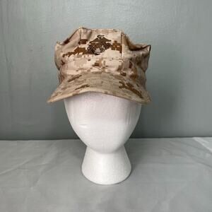 Garrison Marpat Desert Marine Corps Hat Size XS Camouflage Army Camo Cover Cap